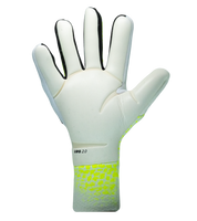 Guantes de portero de fútbol Adidas Predator Pro FS – con varillas FingerSave para protección, látex URG 2.0 de agarre profesional, corte negativo para control preciso y diseño sin correa de ajuste firme. Disponibles en UnoKeeper.