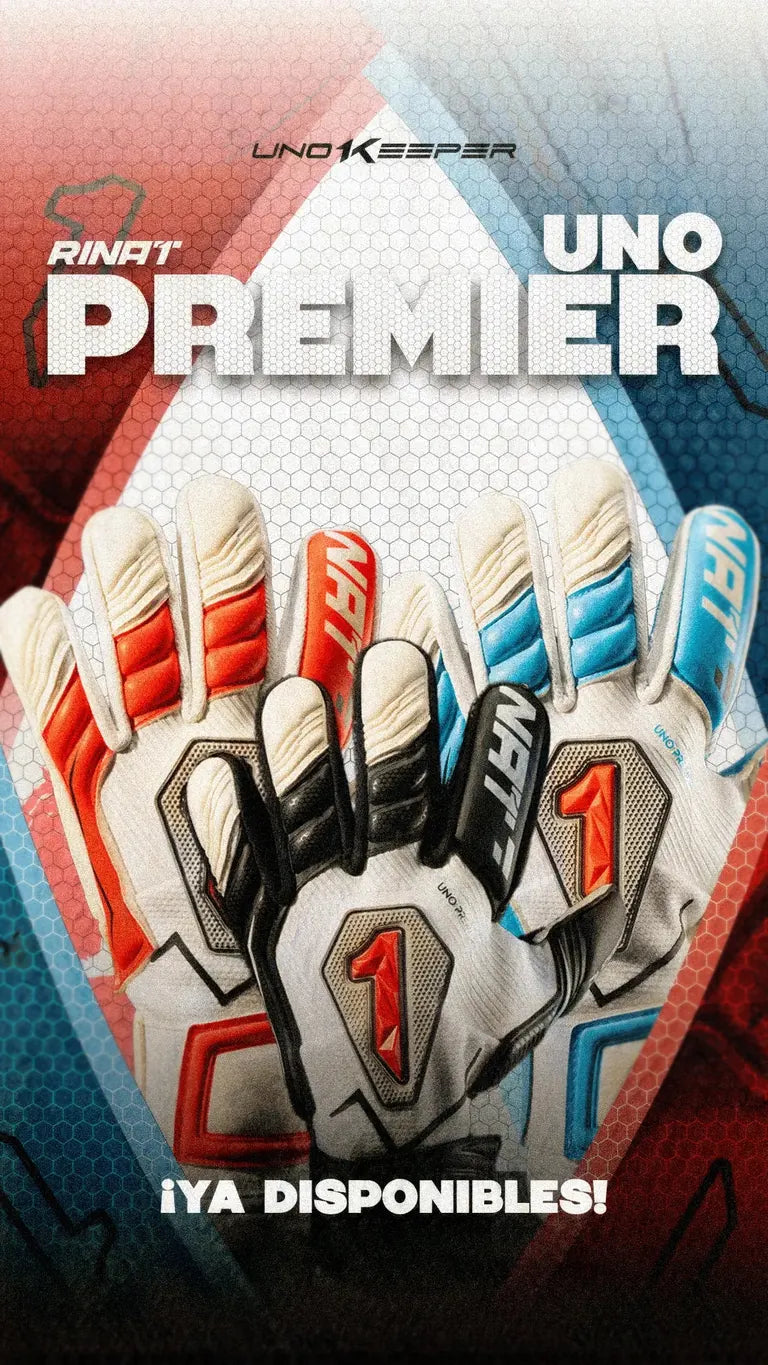 Guantes de portero Rinat Uno Premier — ya disponibles en UnoKeeper
