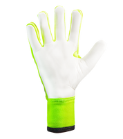 Guantes de portero Adidas Copa GL League JN5344 en color Black/Black/Lucid Lemon, con palma URG 3.0 de alto rendimiento, corte negativo ceñido para máxima sensibilidad, dorso de mechano y látex flexible, pulgar con refuerzo extendido y cierre de correa elástica de media envoltura para ajuste seguro y confort profesional.