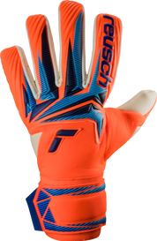 Guantes De Portero Reusch World CUP Attrakt Gold X NC Shocking Orange / Blue