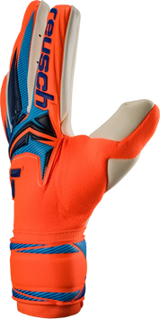 Guantes De Portero Reusch World CUP Attrakt Gold X NC Shocking Orange / Blue