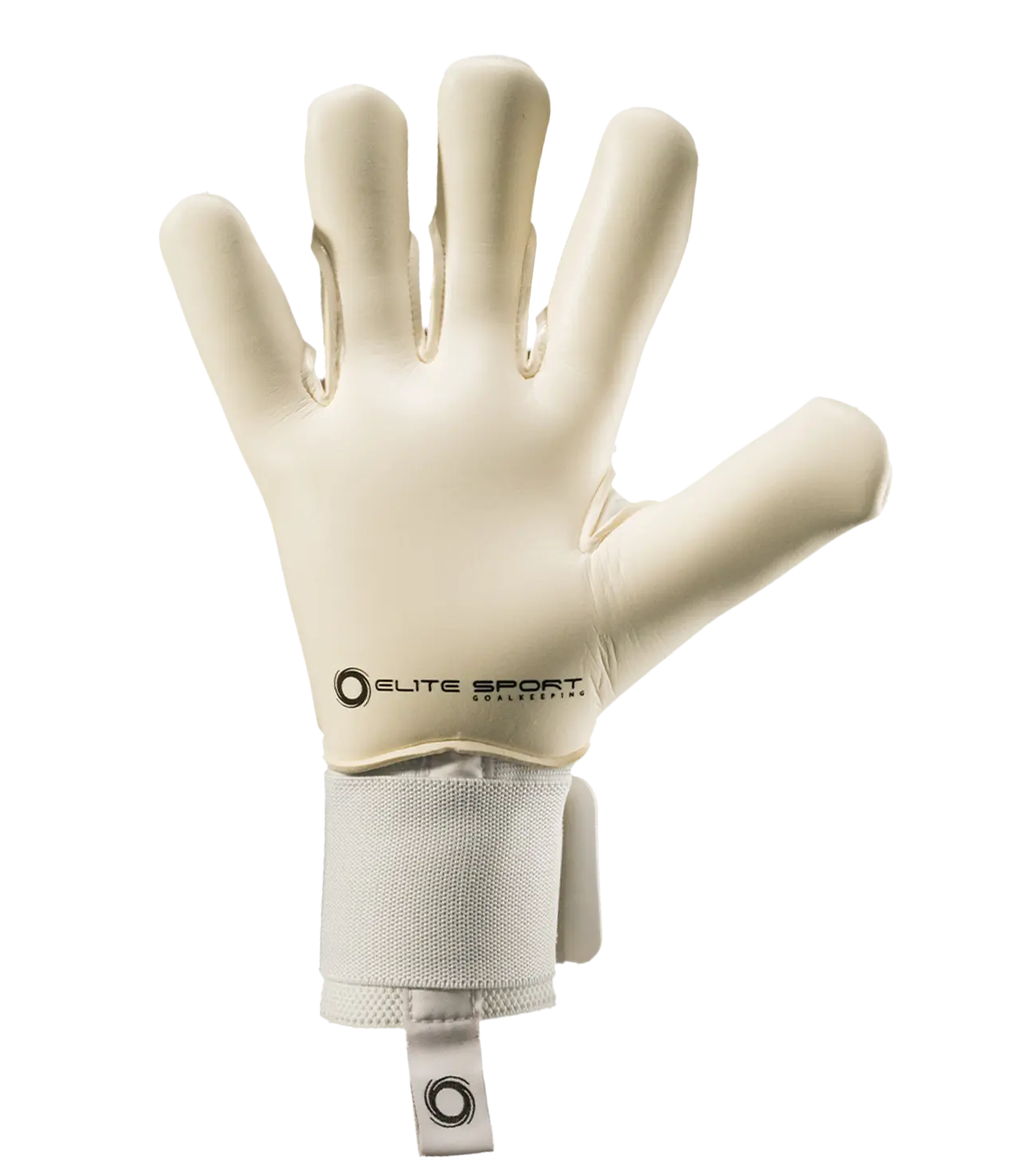Guantes de portero Elite Revolution X WG1 blanco — palma | UnoKeeper