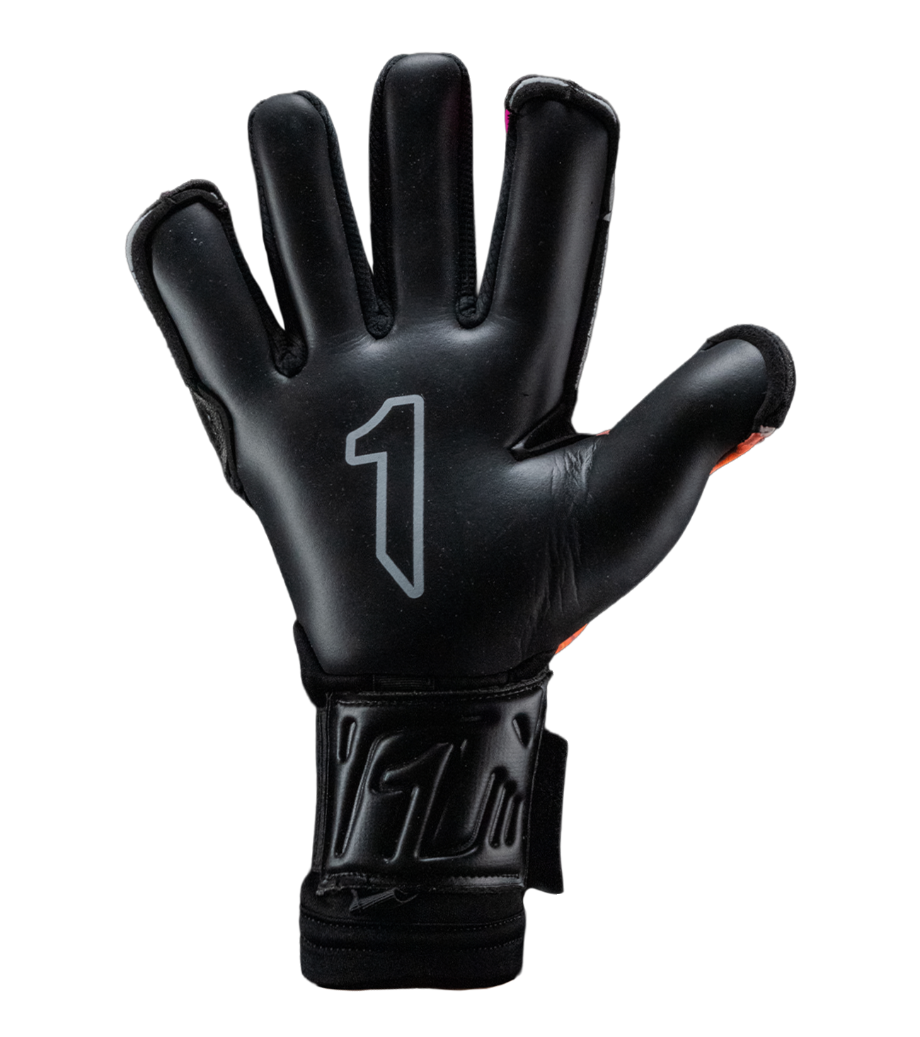 Magenta con palma TRAXION de alto rendimiento, corte EVO Cut negativo y dorso flexible. Cierre ajustable para máxima comodidad y control profesional en cualquier condición.