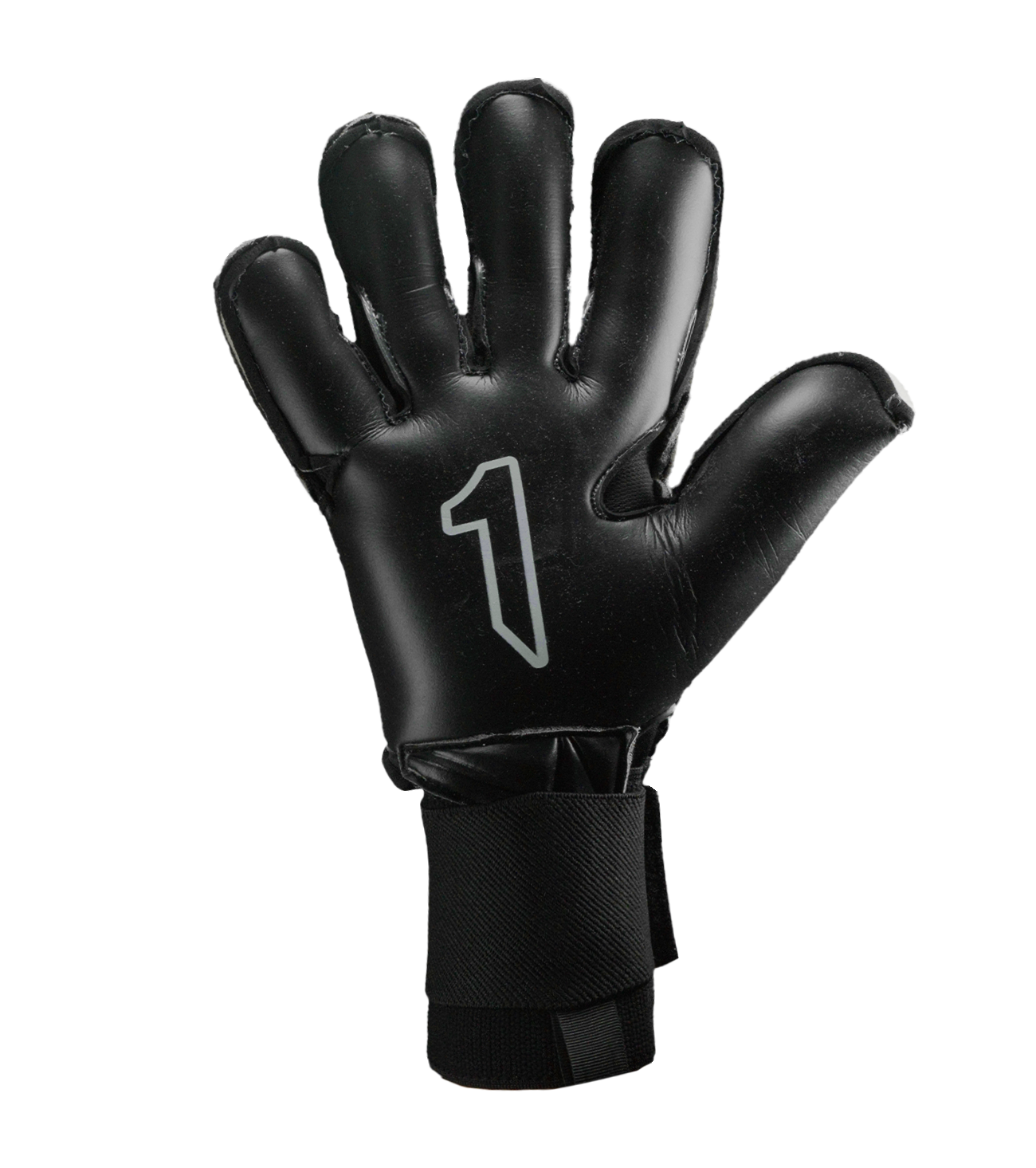 Guantes de portero de fútbol Santoloco Alpha con palma AXG de alto desempeño, corte Ergoroll ergonómico, dorso de látex natural con refuerzo en nudillos y cierre elástico de dos piezas para máximo ajuste y control. Disponibles en UnoKeeper.