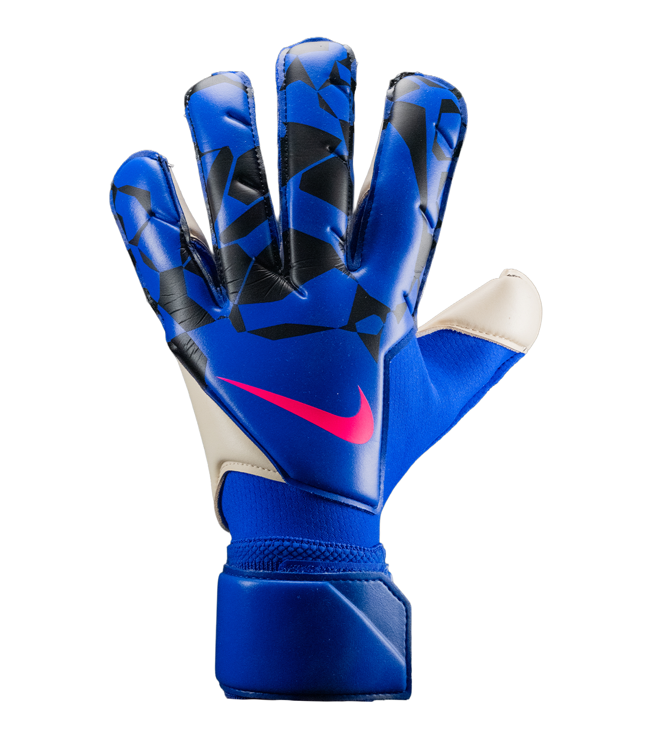 Guantes de portero Nike GK Vapor Grip 3 con tecnología ACC para agarre en seco y mojado, palma Contact Plus de 4 mm para control profesional, corte híbrido Grip3 de ajuste envolvente y diseño ventilado que brinda comodidad, precisión y rendimiento en cualquier condición climática.