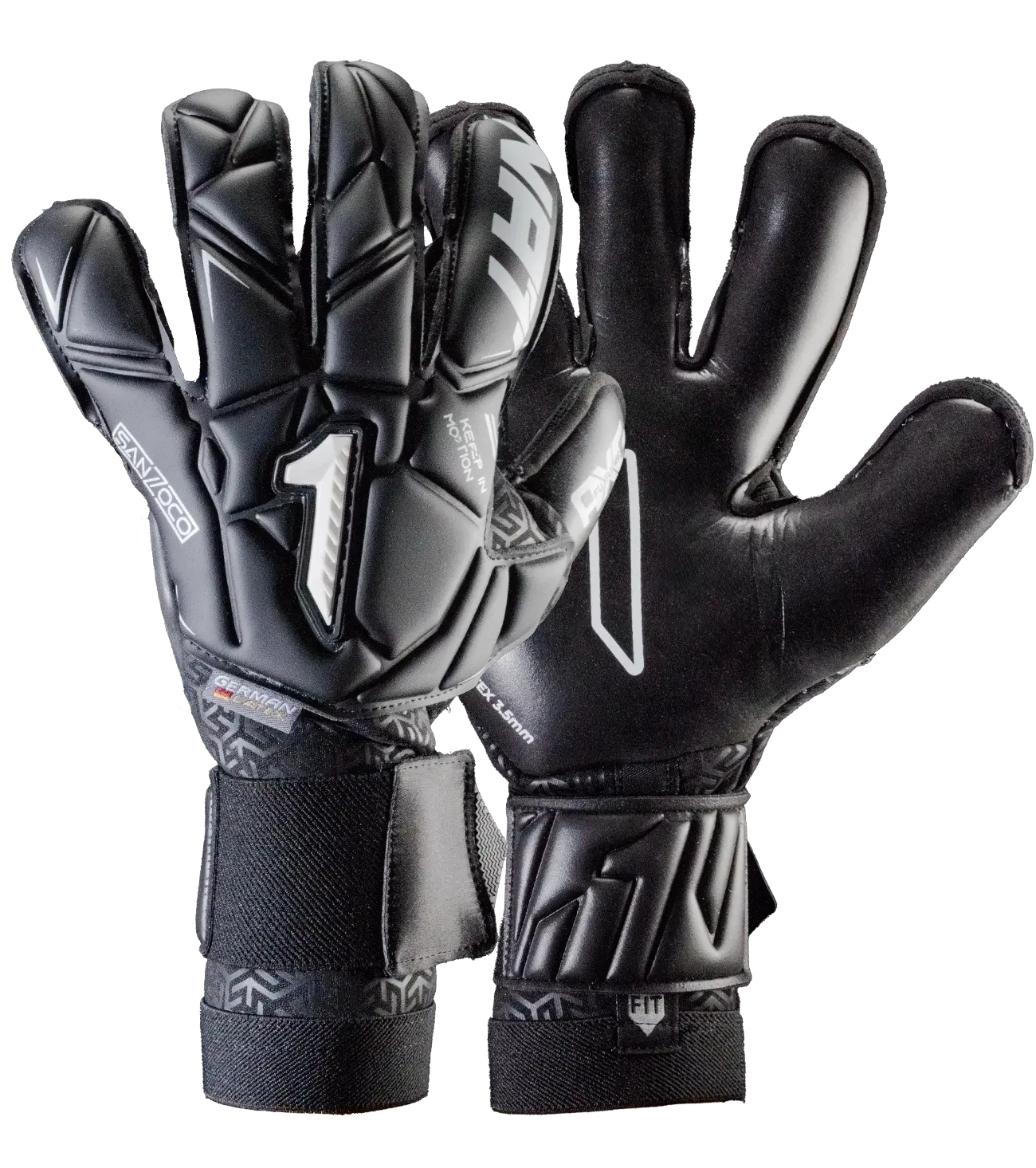 Guantes de Portero Rinat Santoloco Pro Negro