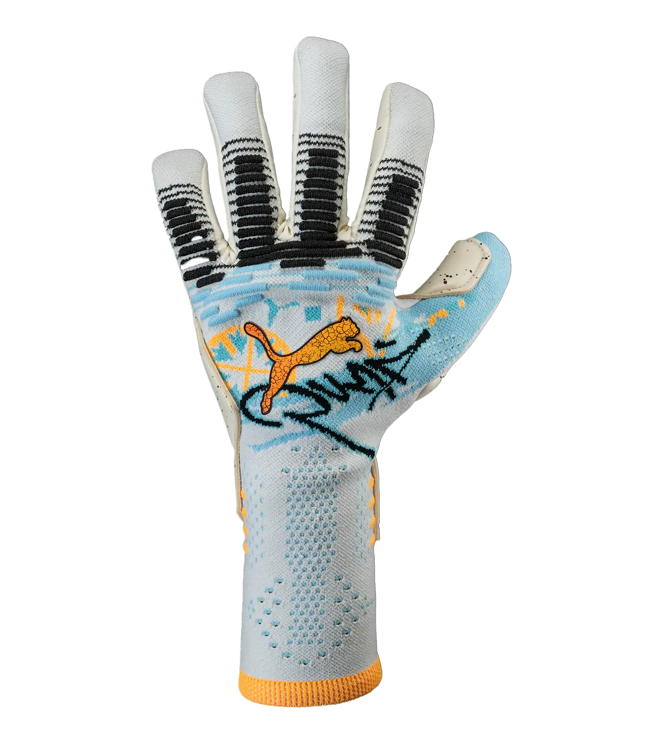 Puma Future Ultimate Playmaker NC White Vibrant Blue Team Aqua