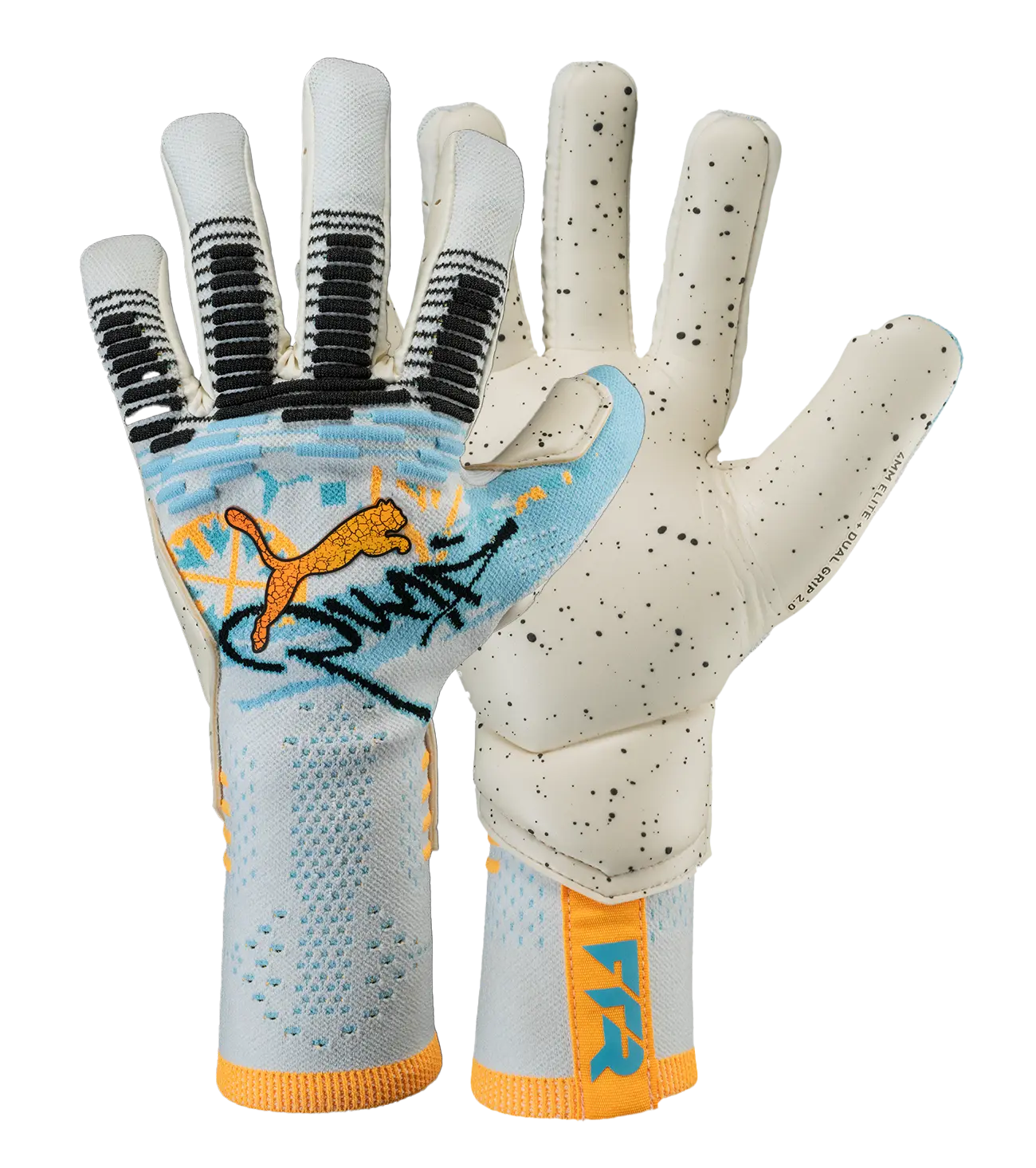 Puma Future Ultimate Playmaker NC White Vibrant Blue Team Aqua