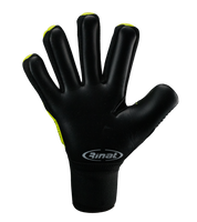 Guantes de portero Rinat ACV1 Semi con palma Super Softy XP de excelente agarre y resistencia, corte negativo para ajuste preciso y mayor control del balón, dorso flexible y cierre elástico que brinda estabilidad y comodidad en cualquier condición.