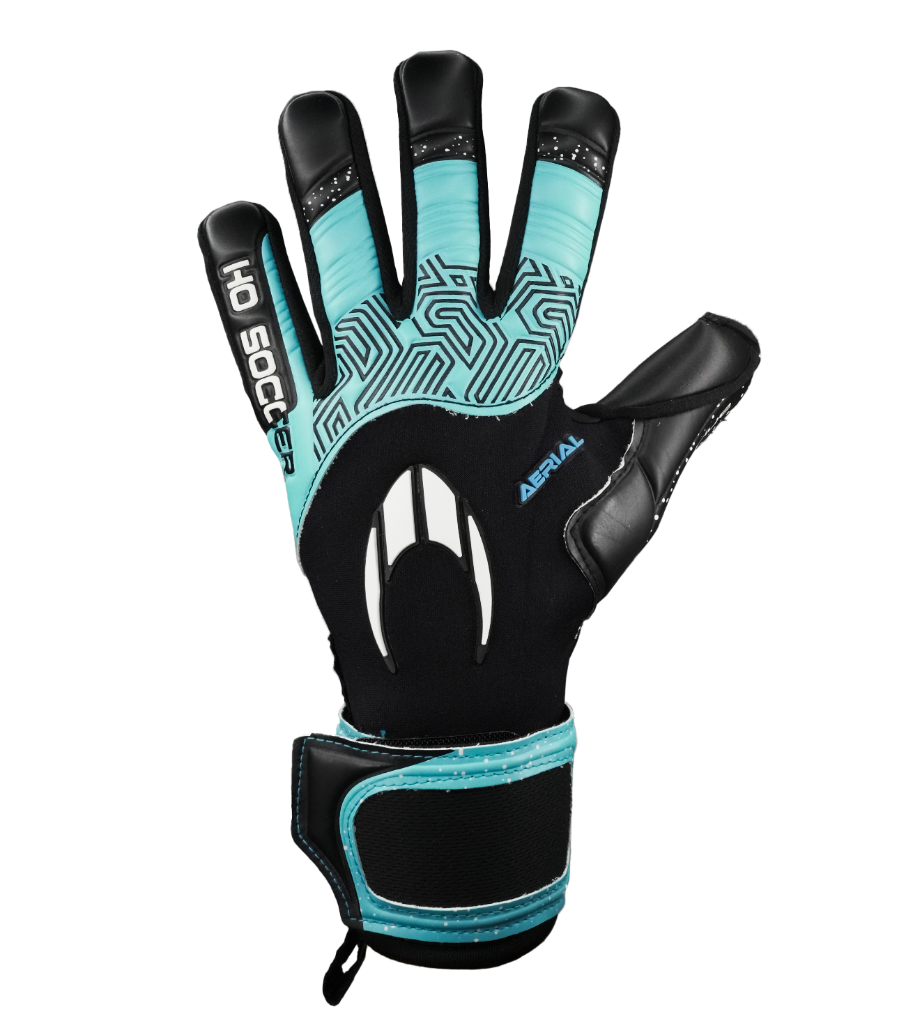 Guantes de portero de futbol HO Soccer Aerial II Blue Shadow 3