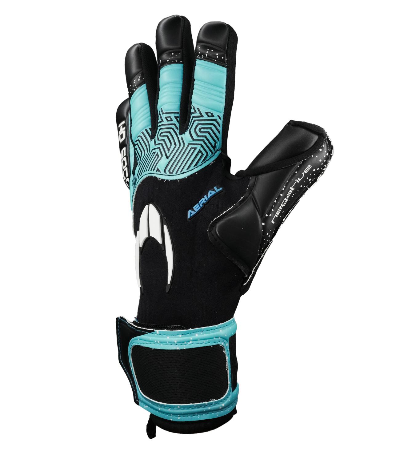 Guantes de portero de futbol HO Soccer Aerial II Blue Shadow 2