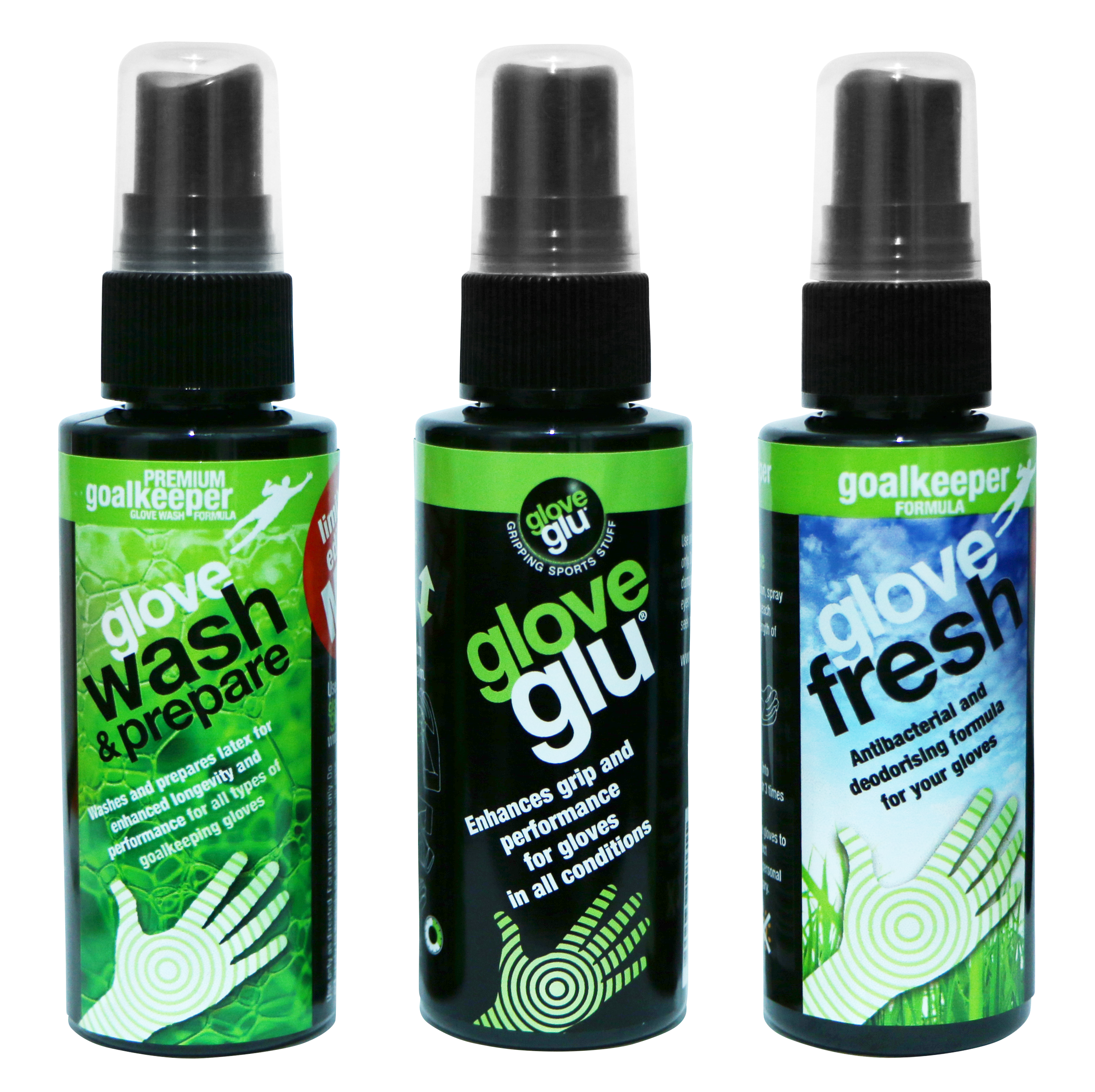 Kit Manos Seguras: Glove Glu Care Essentials Pack para el cuidado de guantes