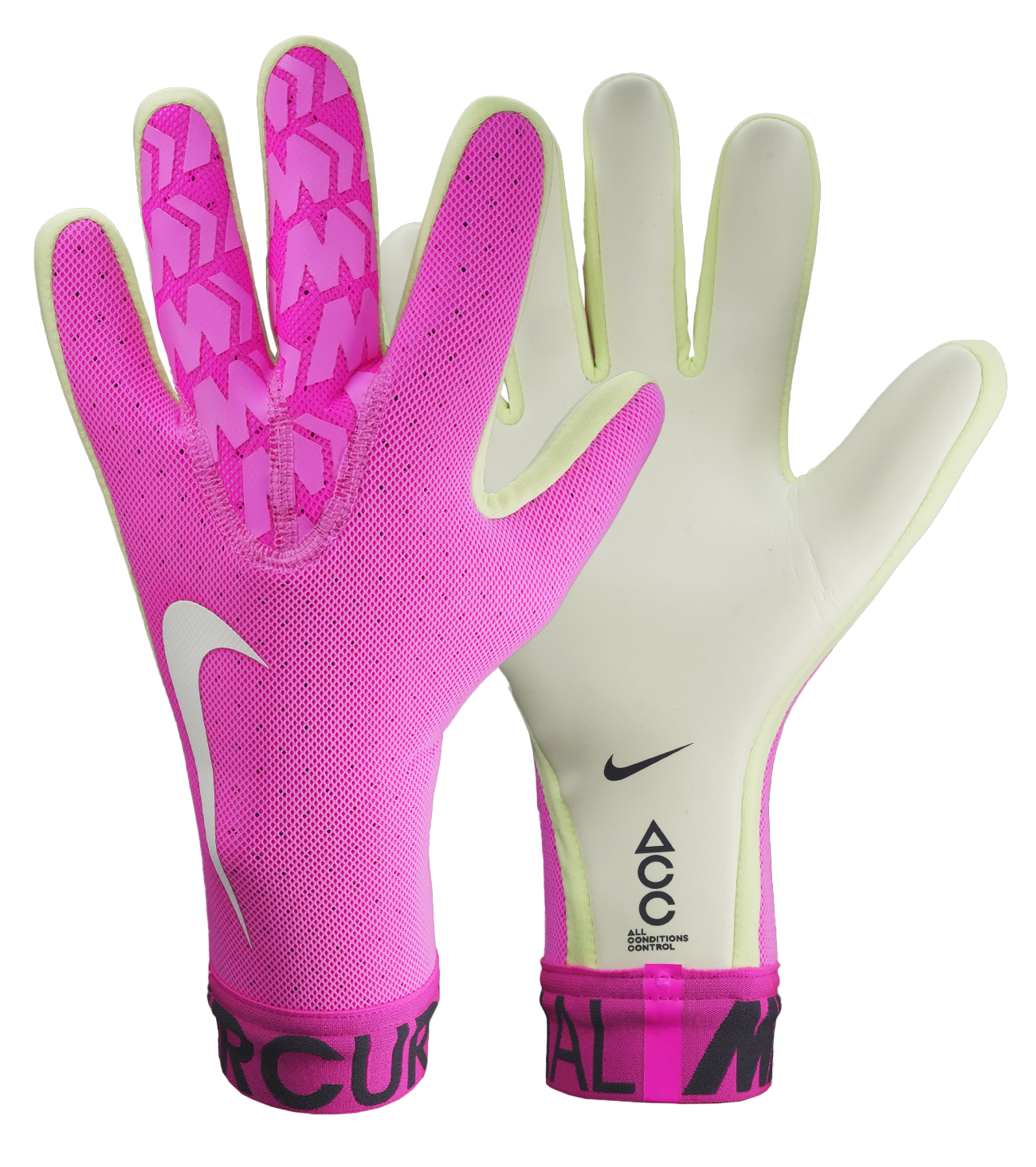guantes de portero nike mercurial pink unokeeper golero