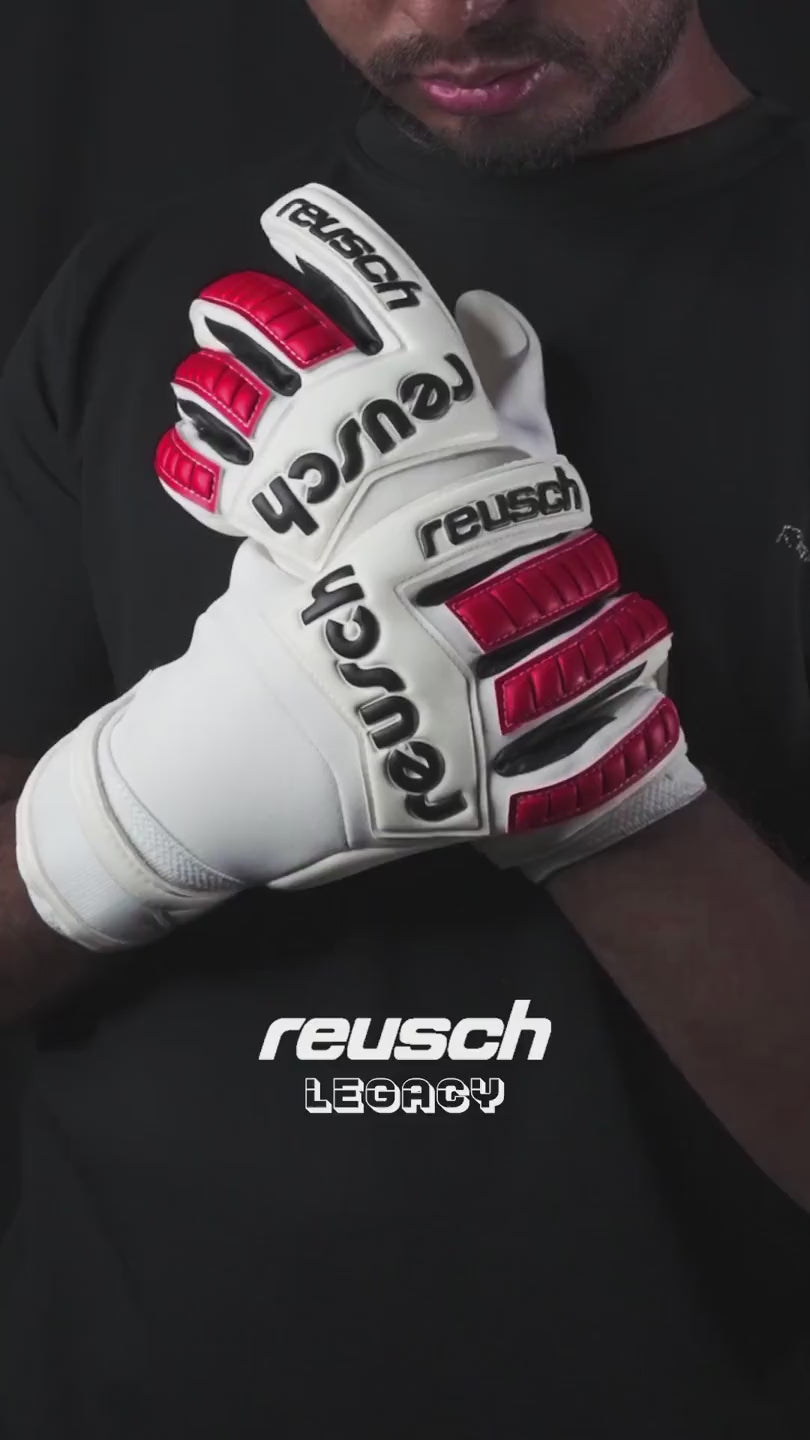 Video Reusch Legacy Gold X White - Red