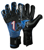 Guantes de portero de futbol Xtreme Guard Zhero Pro Azul 0