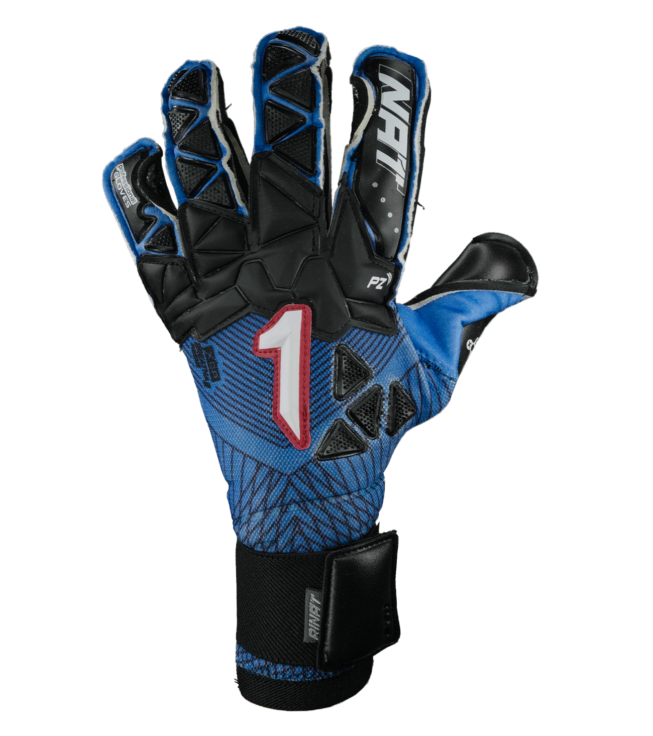 Guantes de portero de futbol Xtreme Guard Zhero Pro Azul 1