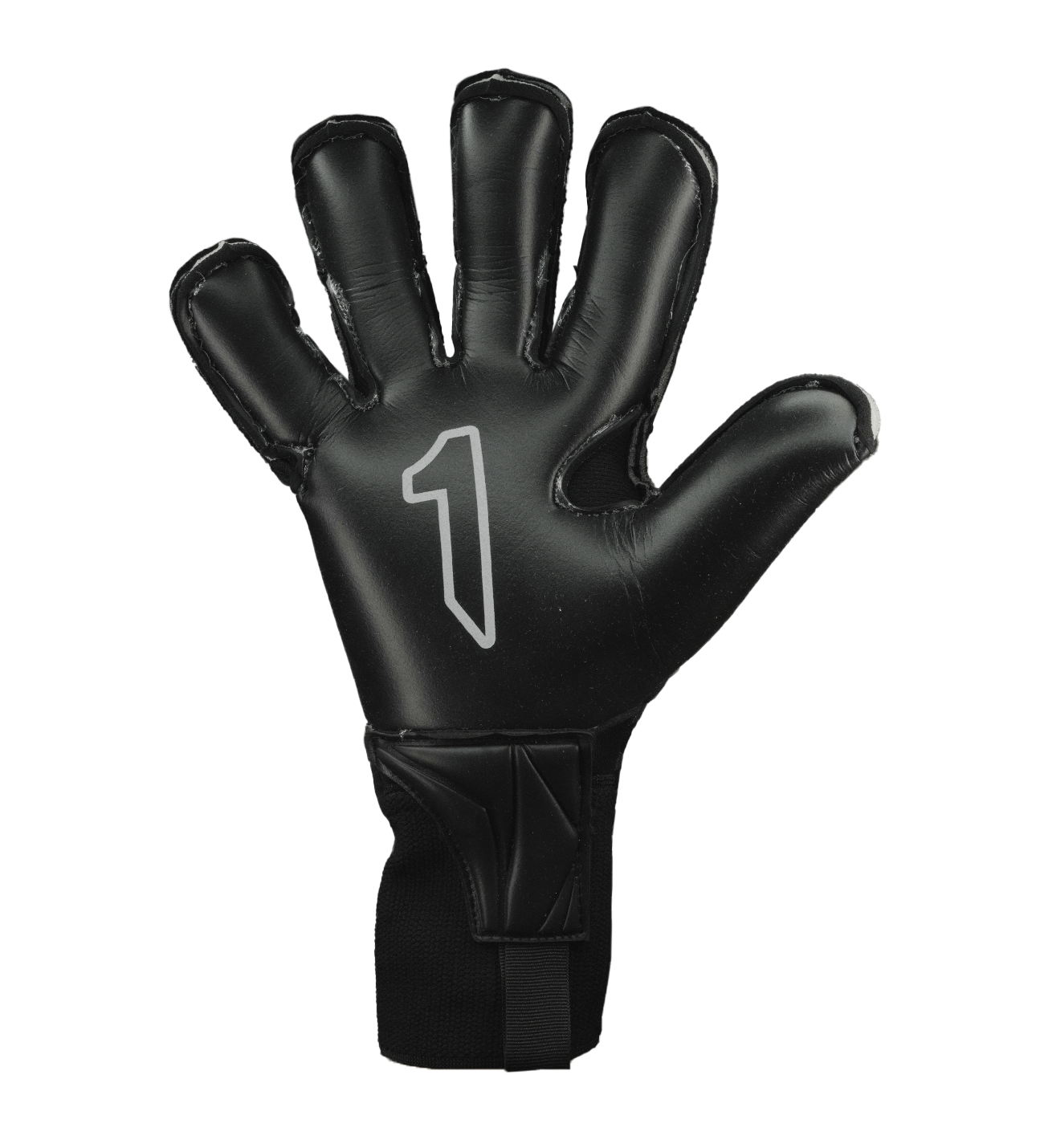 Guantes de portero de futbol Santoloco Pro Negro unokeeper 1