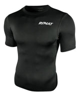 Under Jersey Licra Rinat Manga Corta Color Negro