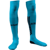 Medias de Portero Geometrik Larga  Rinat  Azul Turquesa / Negro