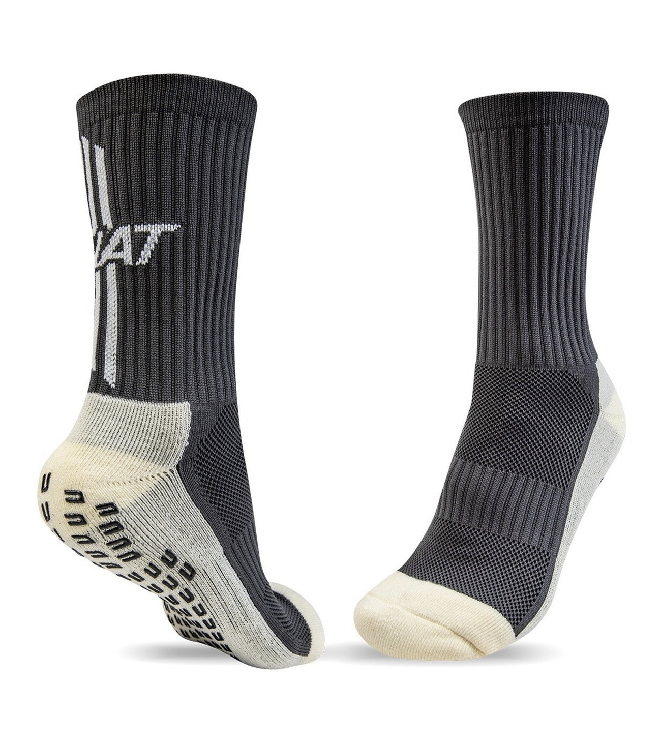 Calcetas Rinat Performance Antideslizantes Gris — foto 2