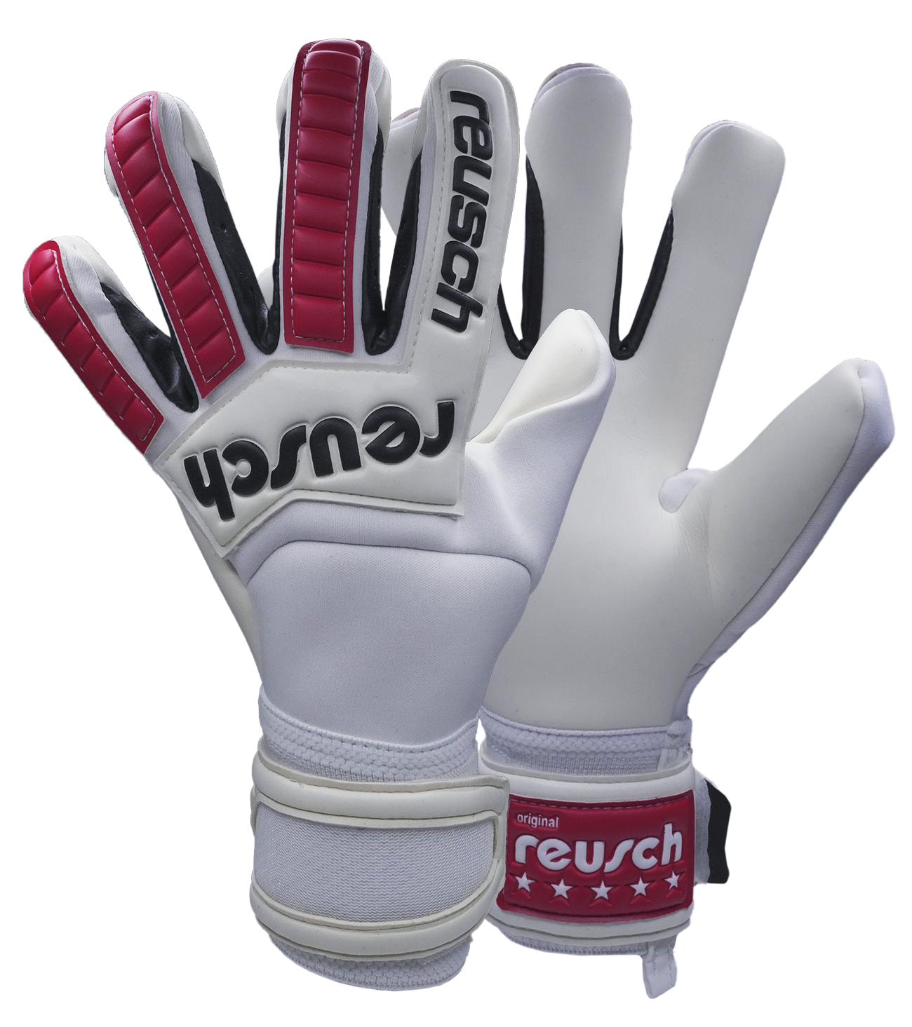 Guantes de portero Reusch Legacy Gold X White - Red